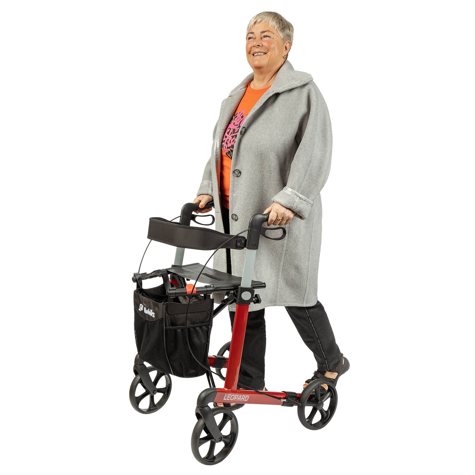 Rollator LEOPARD | Rot
