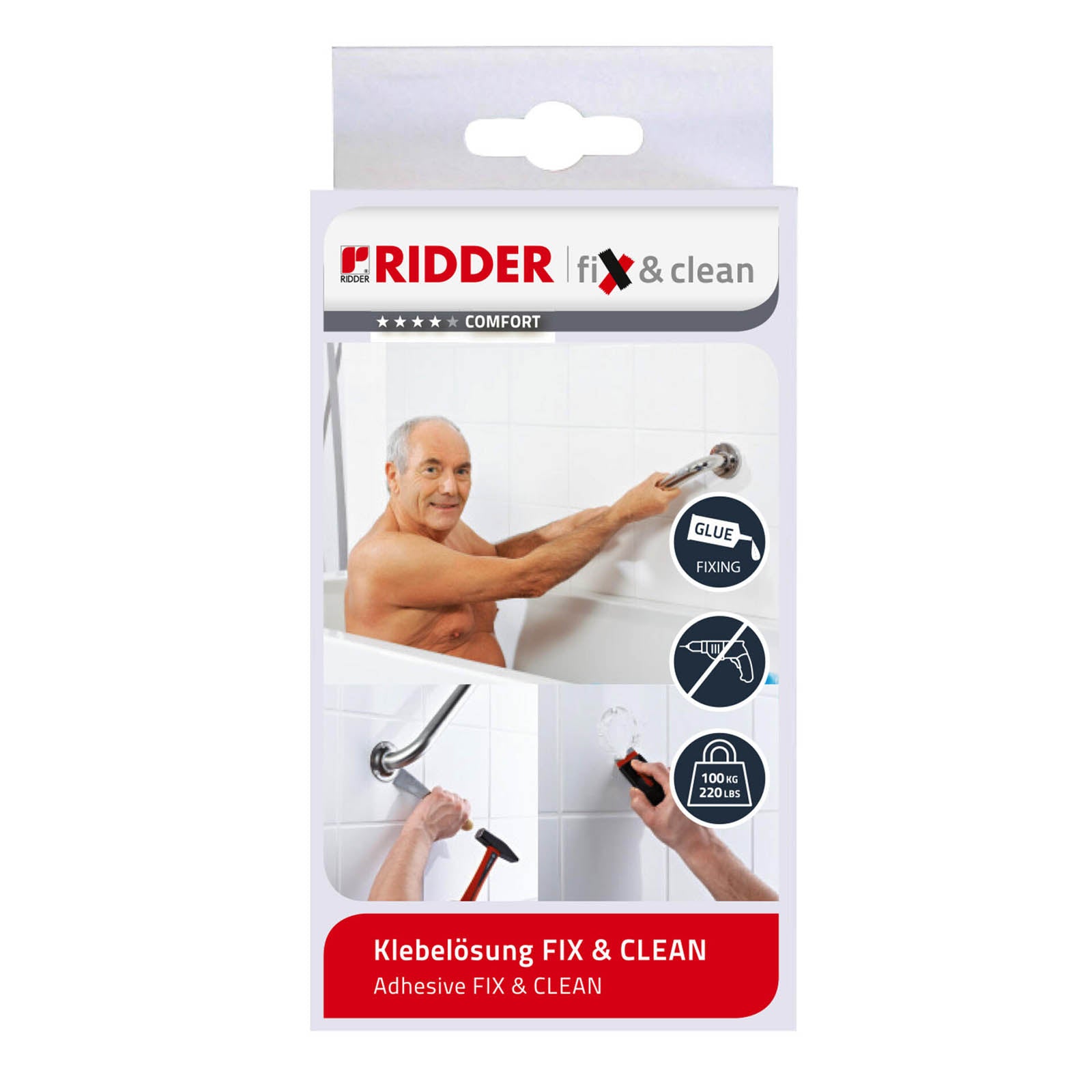 Montagekleber Fix&Clean ohne Bohren